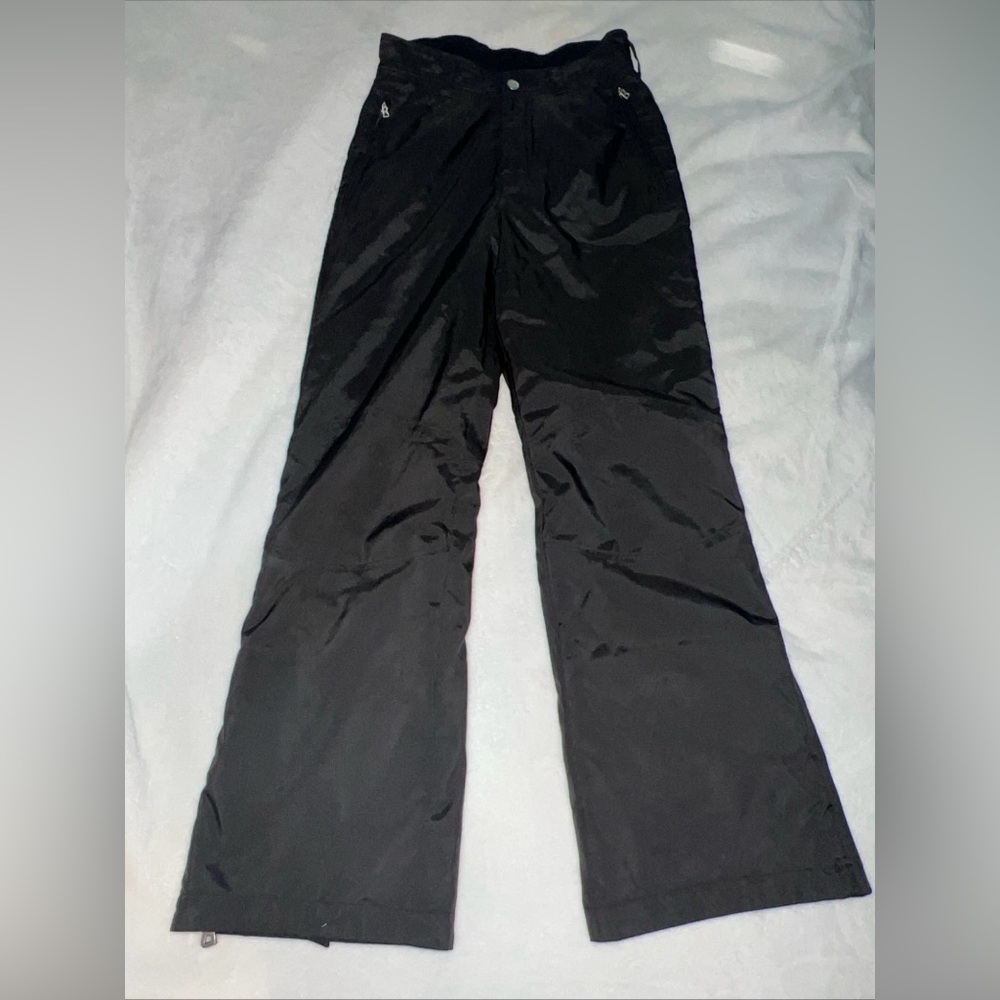 Bogner Women's Vintage Black Insulated Ski Pants In Size 6 Nice
